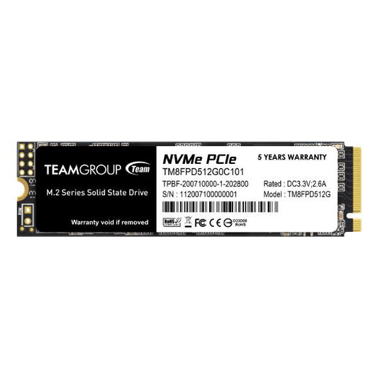 High-Performance Team Group MP33 Pro NVMe M.2 SSD, 512GB | Auzzi Store