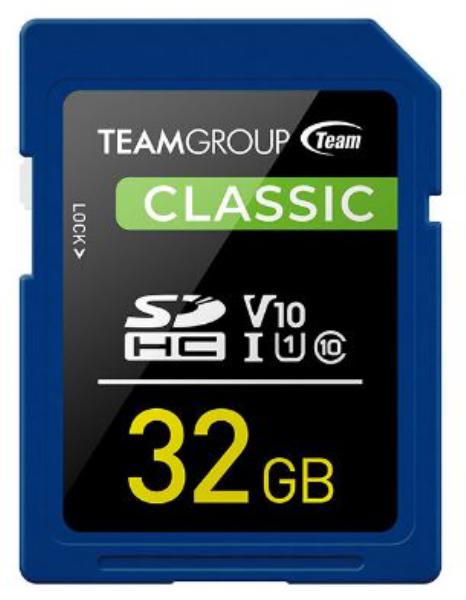 High-Speed 32GB SDHC Card - Team Group Classic V10 | Auzzi Store