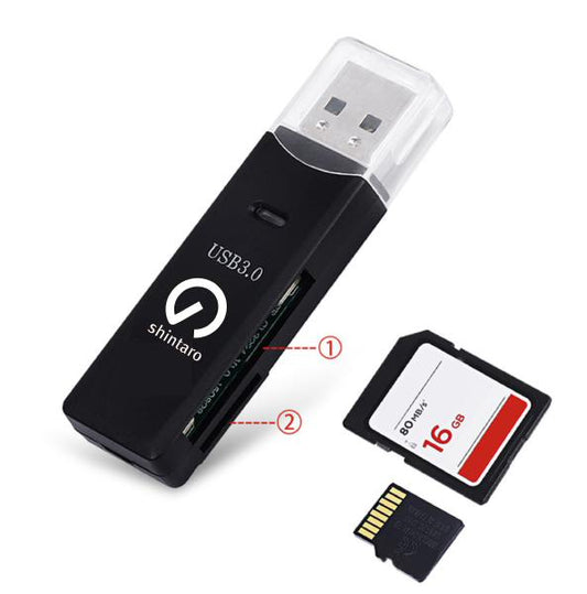 High-Speed SD Card Reader for Micro and Regular Cards | Auzzi Store