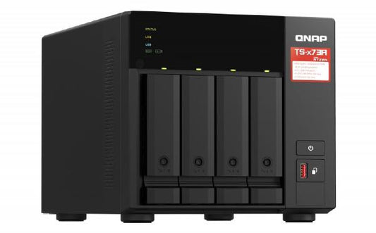 High-performance QNAP 4-Bay NAS with AMD Ryzen V1500B Processor | Auzzi Store