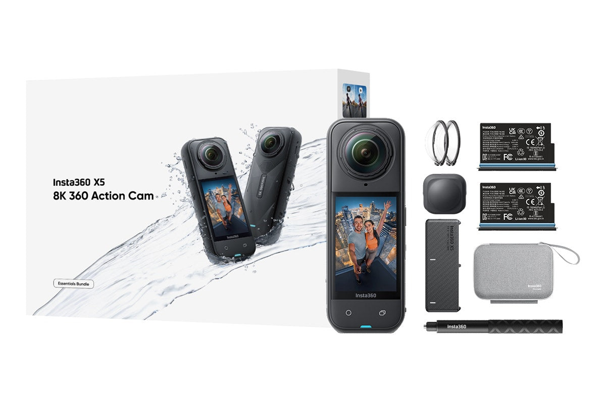 Insta360 X5 8K 360 Action Camera Essentials Bundle