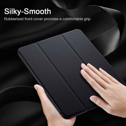 IPad 10.2 2019 7th Pencil Holder Slim Smart TPU Soft Edge Case Black | Auzzi Store