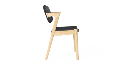 Brosa Ingrid Set of 2 Dining Chairs (Blond Solid Ash Wood)