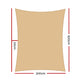 Instahut 3 x 5m Waterproof Rectangle Shade Sail Cloth - Sand Beige | Auzzi Store