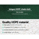 Instahut 50% Sun Shade Cloth Shadecloth Sail Roll Mesh Outdoor 100gsm 1.83x20m | Auzzi Store