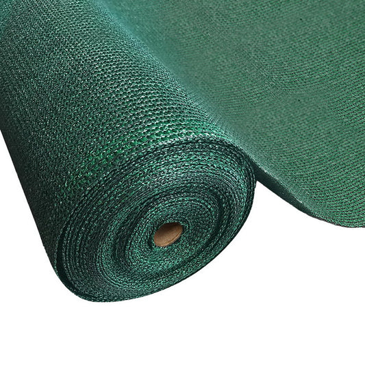 Instahut 90% Sun Shade Cloth Shadecloth Sail Roll Mesh 1.83x20m 195gsm Green | Auzzi Store