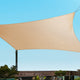 Instahut Sun Shade Sail Cloth Shadecloth Rectangle Heavy Duty Sand Canopy 3x6m | Auzzi Store