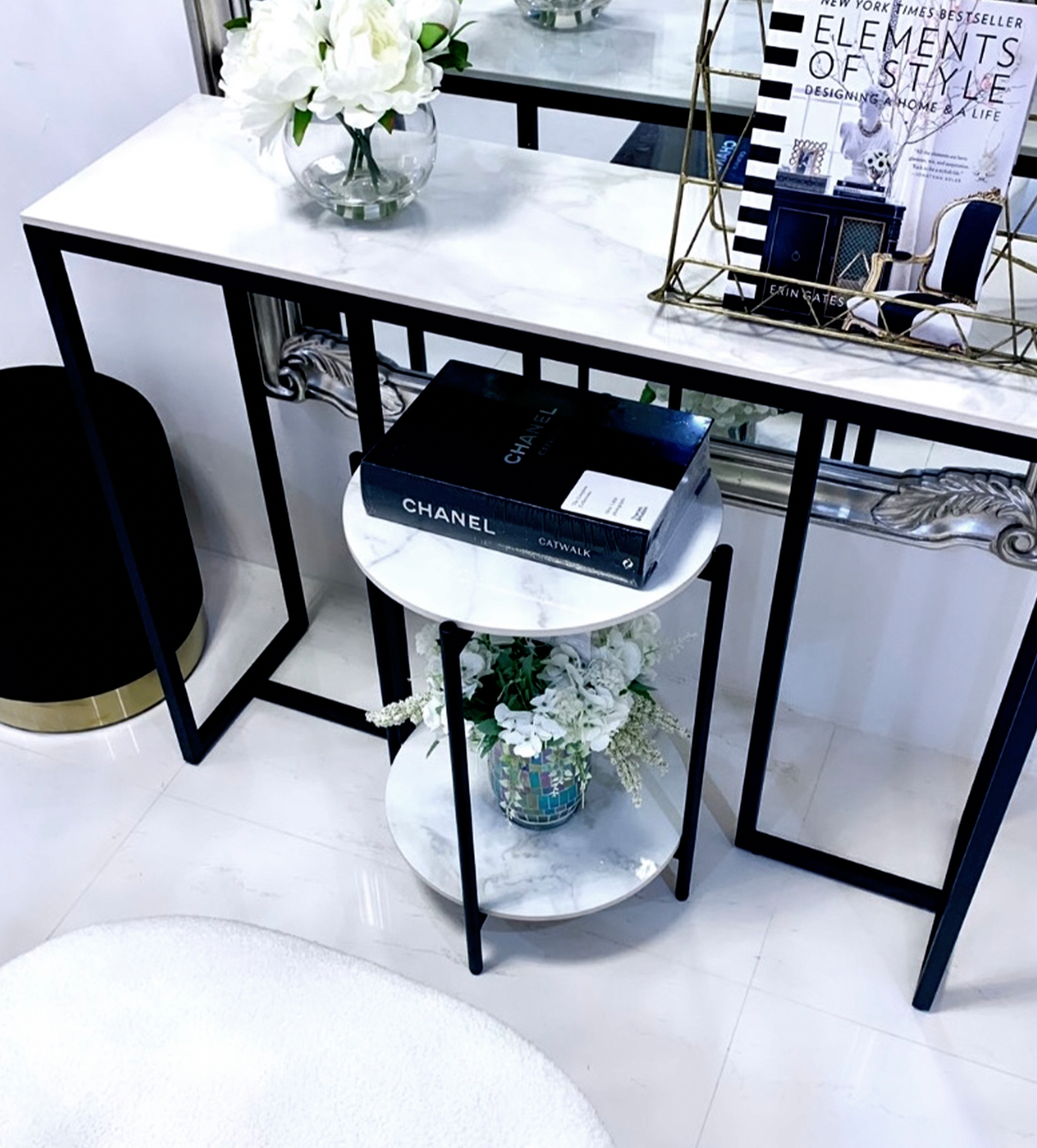 Interior Ave - Alba Black Side Table | Auzzi Store