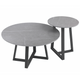Interior Ave - Broadway Two Tier Stone Coffee Table Set | Auzzi Store
