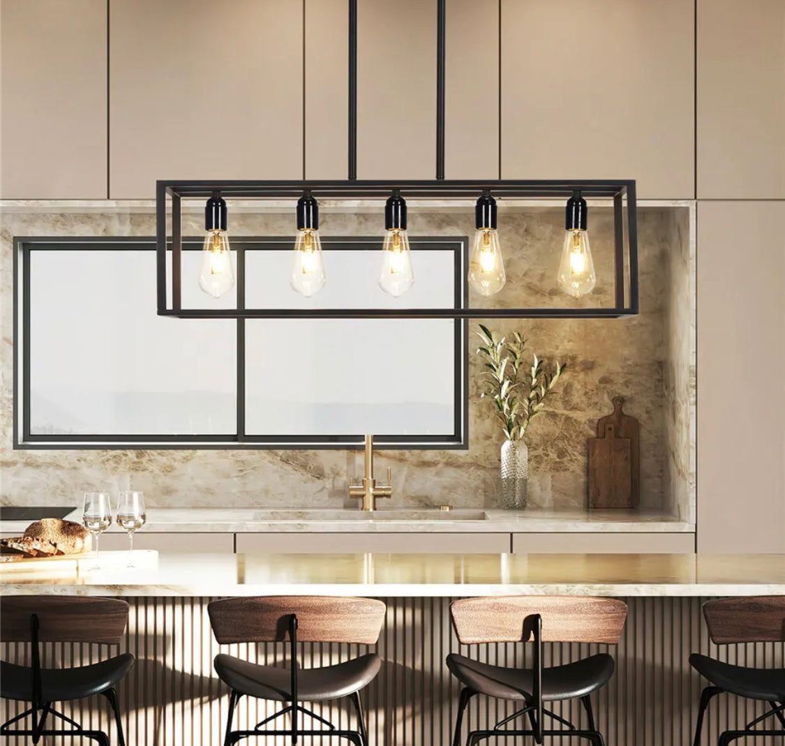 Interior Ave - Industrial 5 Light Chandelier | Auzzi Store