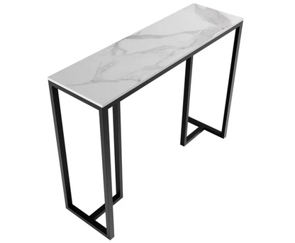 Interior Ave - Stone Marble Console - Marble & Black | Auzzi Store