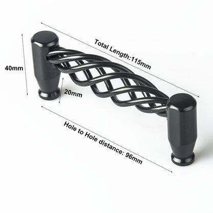 Iron-nickel alloy Kitchen Door Cabinet Drawer Handle Pulls 96mm | Auzzi Store