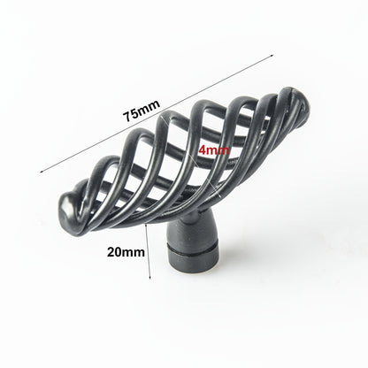 Iron-nickel alloy Kitchen Door Cabinet Drawer Handle Pulls T bar | Auzzi Store