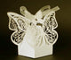 Ivory Cream Butterfly Wedding Engagement Party Bomboniere Favour Lolly Gift Almond Card Box - 10 Pack | Auzzi Store