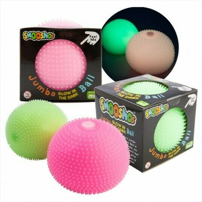 Jumbo Spiky Glow Green Ball | Auzzi Store