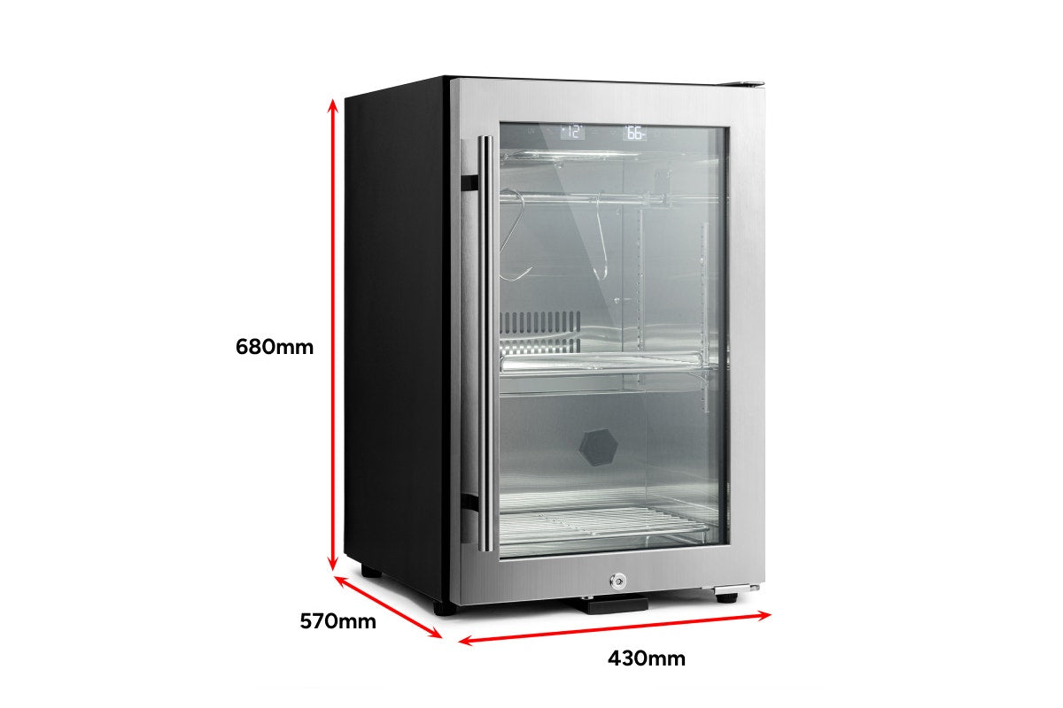 Kogan 52L Commercial Dry Ager Meat Fridge Cabinet