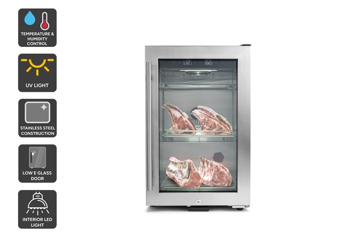 Kogan 52L Commercial Dry Ager Meat Fridge Cabinet