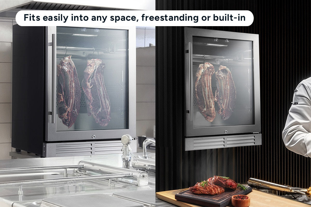 Kogan 125L Commercial Dry Ager Meat Fridge Cabinet