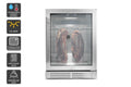 125L Commercial Dry Ager Meat Fridge - UV Sanitisation, LED Light, Adjustable Shelves