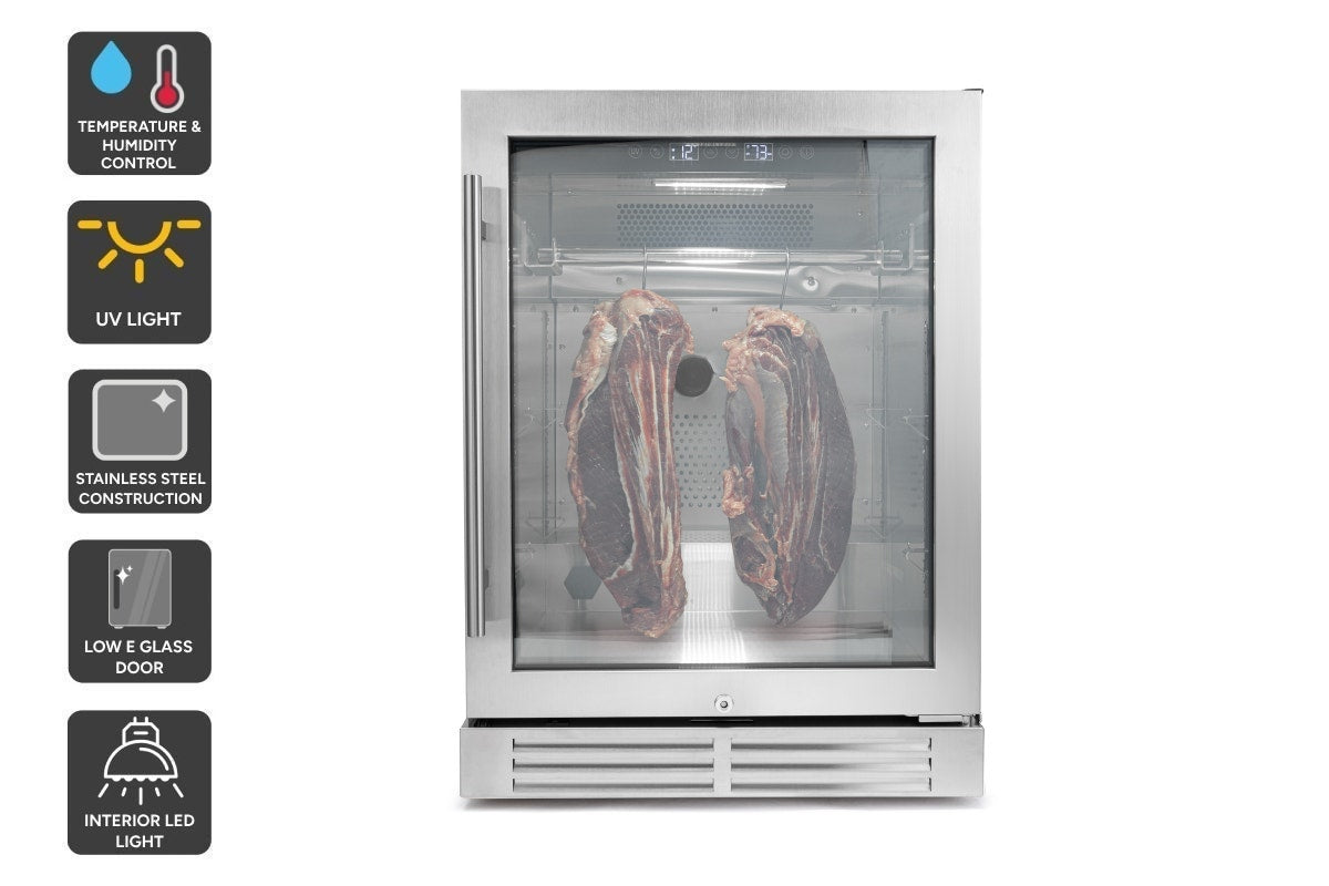 Kogan 125L Commercial Dry Ager Meat Fridge Cabinet