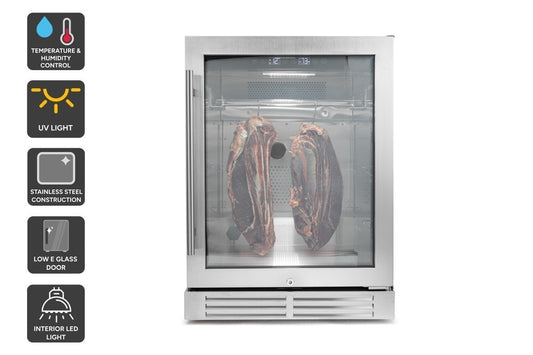 Kogan 125L Commercial Dry Ager Meat Fridge Cabinet