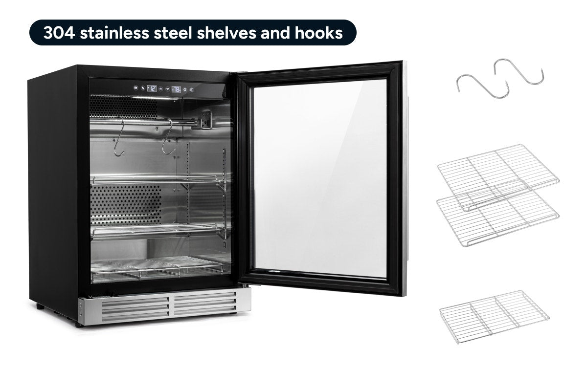 Kogan 125L Commercial Dry Ager Meat Fridge Cabinet