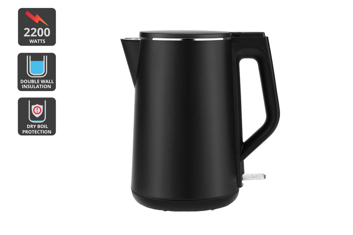 Kogan 1.5L Double Walled Kettle