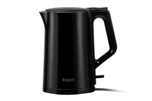 Kogan Double Wall Kettle (Black)