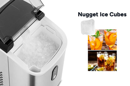 Kogan 15kg Nugget Ice Cube Maker (Stainless Steel)