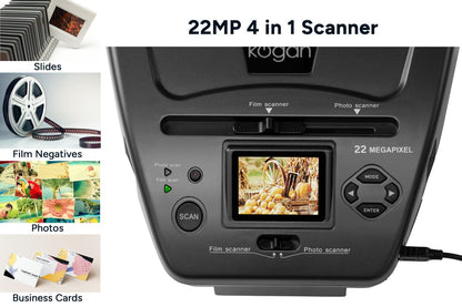 Kogan 22MP Photo and Film Scanner