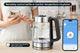 Kogan SmarterHome™ 1.7L Double Wall Glass Smart Kettle (Stainless Steel)