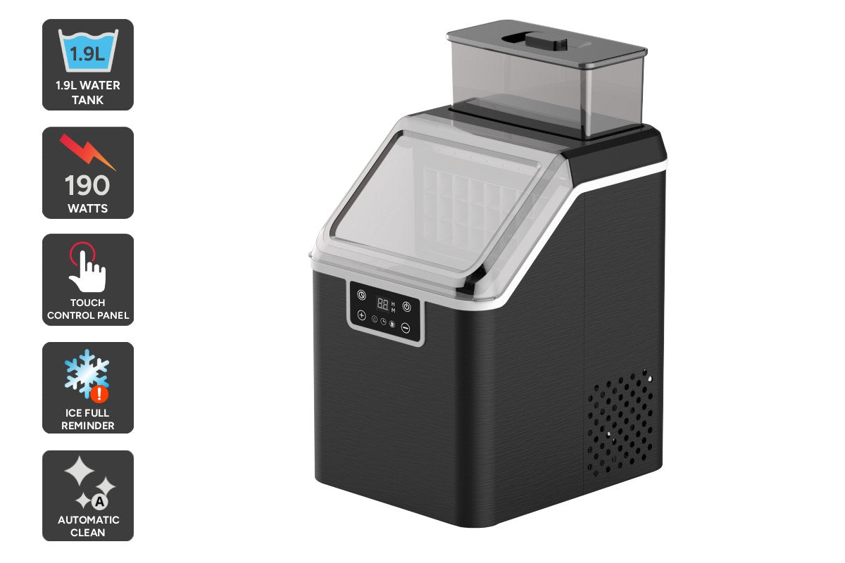 Kogan 25kg Ice Cube Maker (Black)