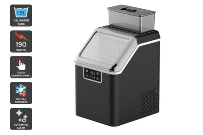 Kogan 25kg Ice Cube Maker (Black)