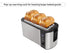 Kogan 4 Slice Long Slot Stainless Steel Toaster