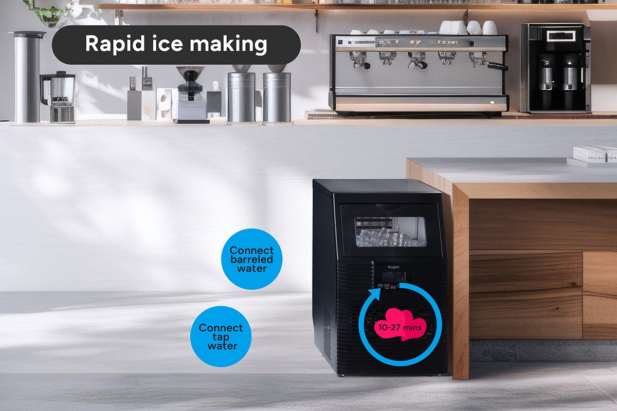 Kogan 40kg Commercial Ice Cube Maker