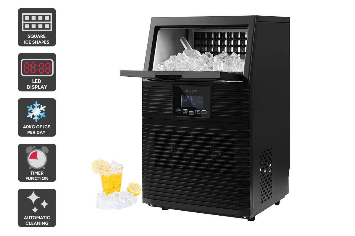 Kogan 40kg Commercial Ice Cube Maker