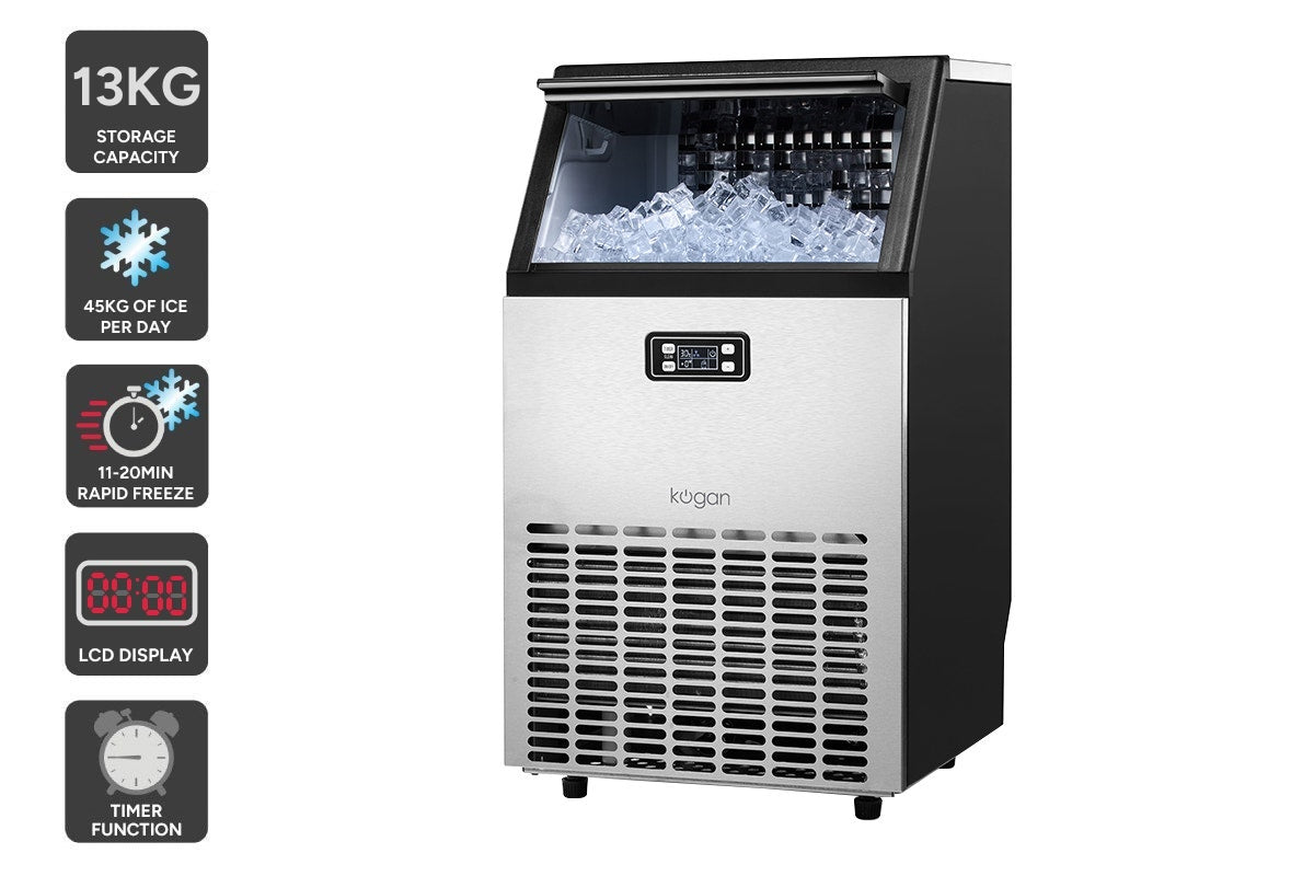 Kogan 45kg Commercial Ice Cube Maker
