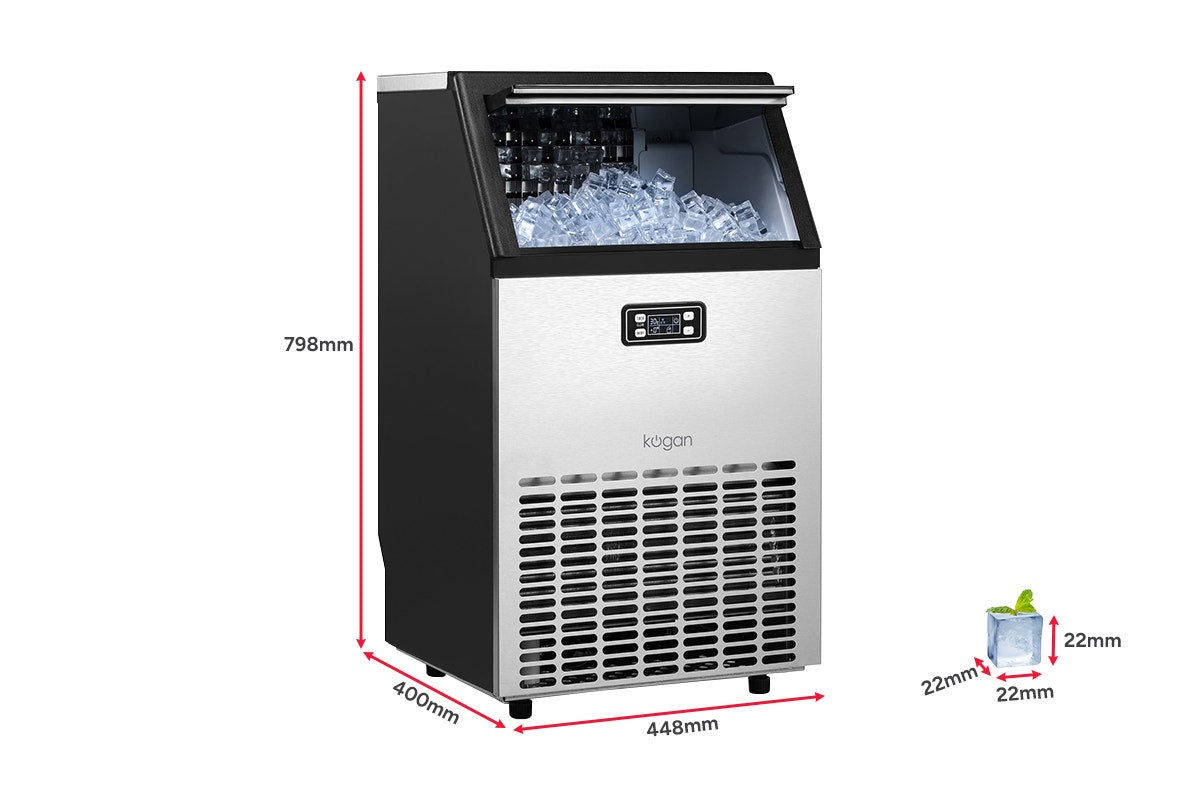 Kogan 45kg Commercial Ice Cube Maker