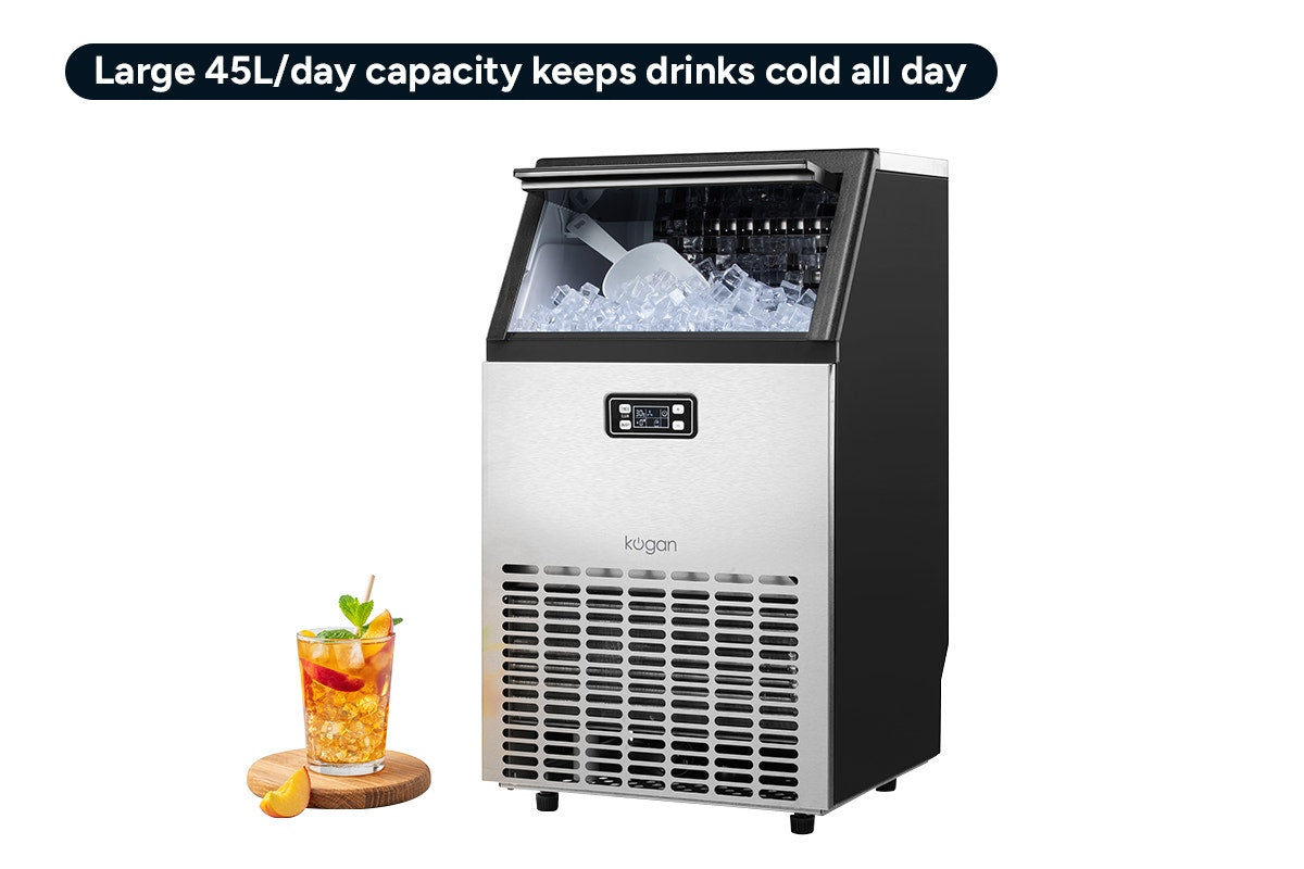 Kogan 45kg Commercial Ice Cube Maker