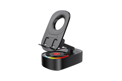 Kogan 4-in-1 Wireless Induction Bluetooth Speaker with Phone Holder and Power Bank