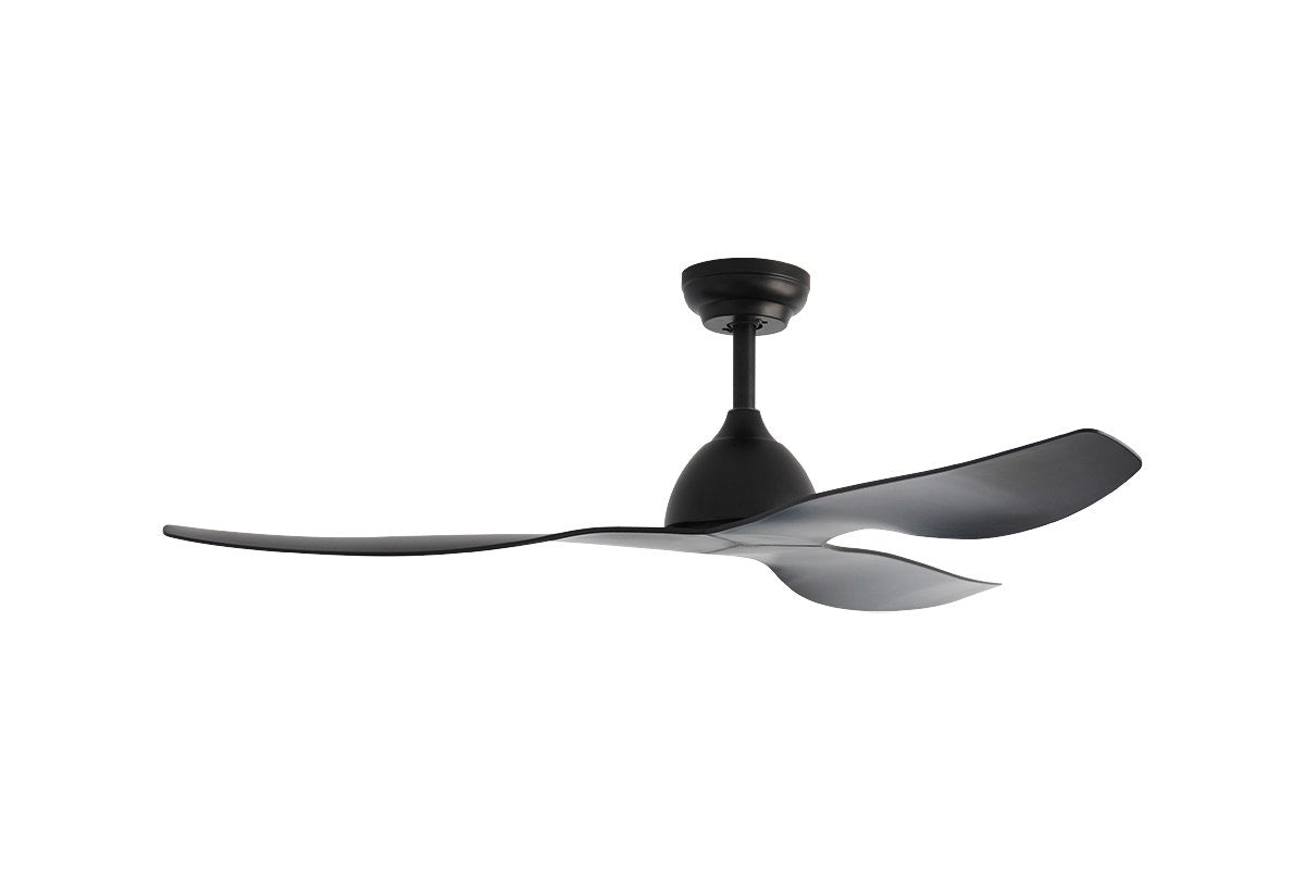 Kogan 132cm DC Motor Ceiling Fan with Remote (Black)