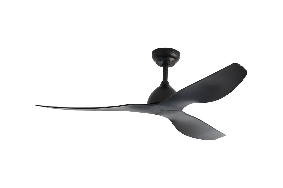 Kogan 132cm DC Motor Ceiling Fan with Remote (Black)