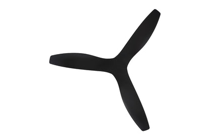Kogan 132cm DC Motor Ceiling Fan with Remote (Black)