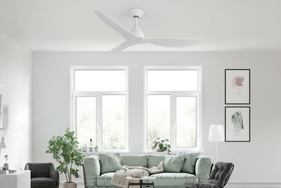 Kogan 132cm DC Motor Ceiling Fan with Remote - White
