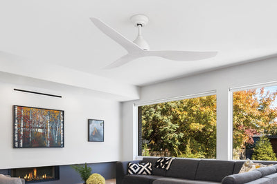 Kogan 132cm DC Motor Ceiling Fan with Remote - White