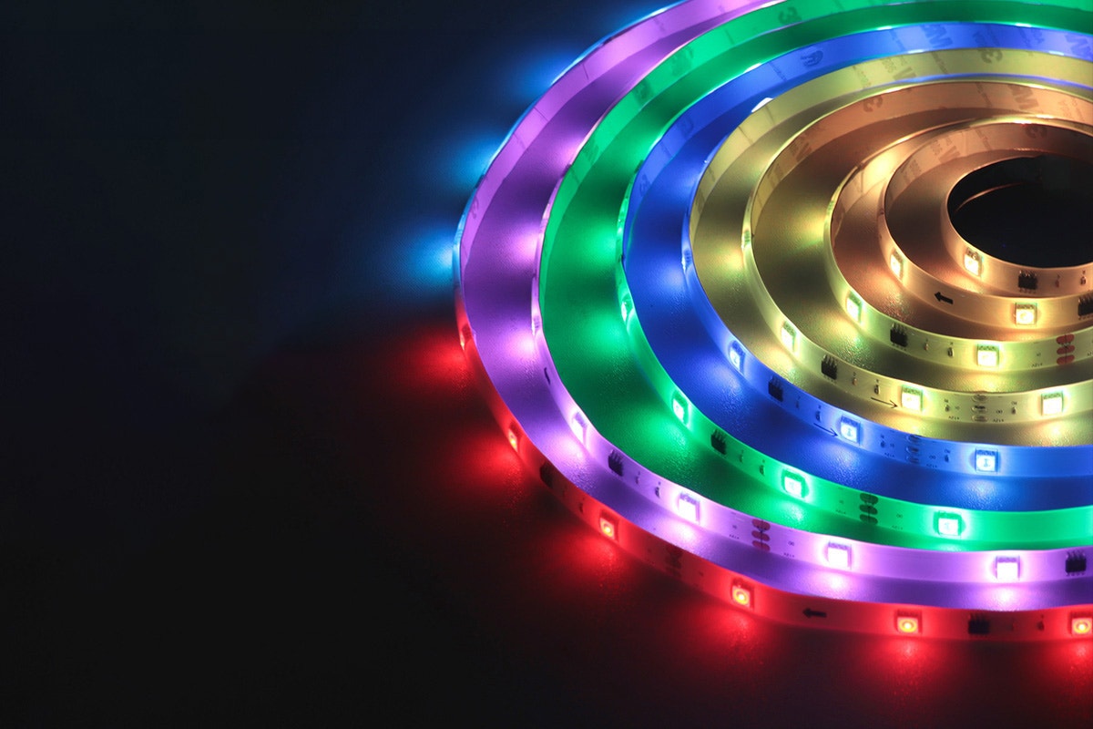 Kogan SmarterHomeâ„¢ RGBIC Smart LED Light Strip (5m)