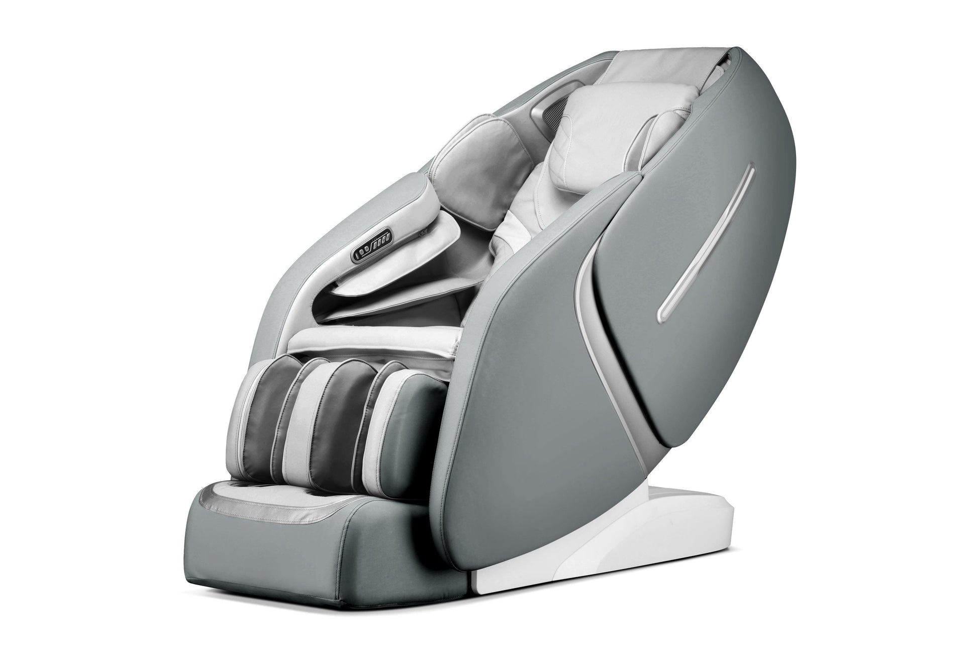 Kogan S63 Zero-Gravity SL-Track Heated Shiatsu Massage Recliner Chair (Grey)