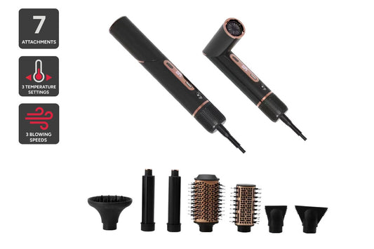 Kogan SalonPro 7-in-1 Hair Styler (Black)