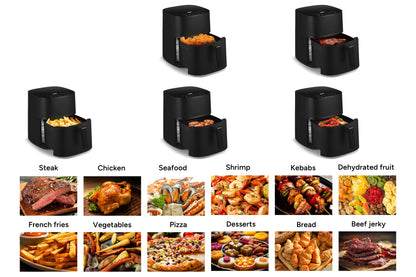 Kogan 7L XXL Digital Air Fryer (Black)