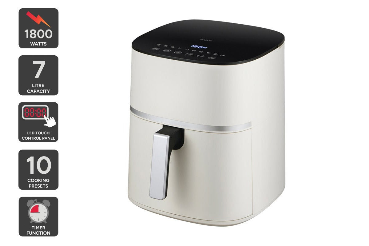 Kogan 7L XXL Digital Air Fryer (White)